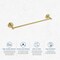 Kibi Circular Bathroom 18" Towel Bar - Brush Gold KBA1407BG - alternate 2
